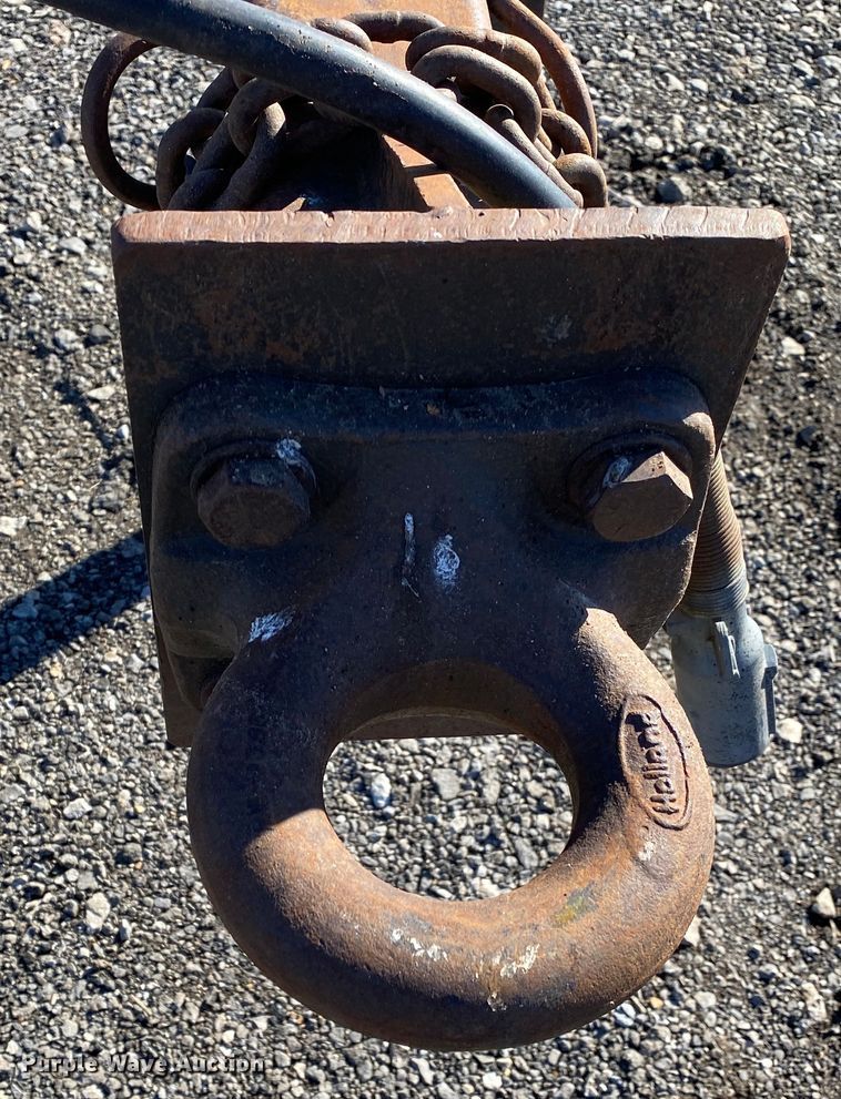 image for item JW9180 Shop built  pole trailer