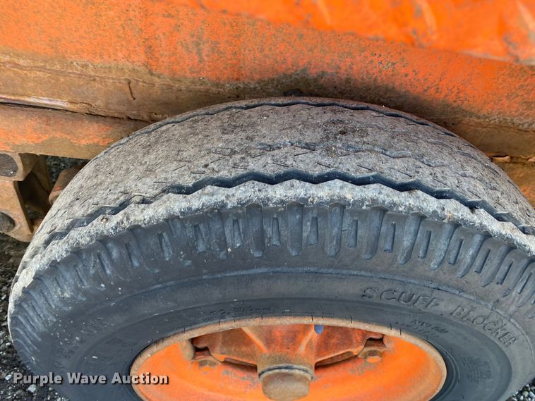 image for item JW9180 Shop built  pole trailer