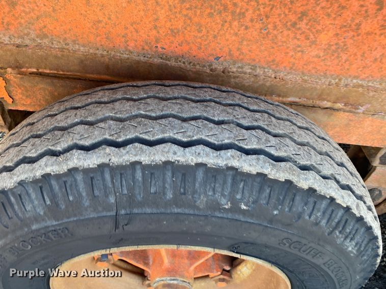 image for item JW9180 Shop built  pole trailer