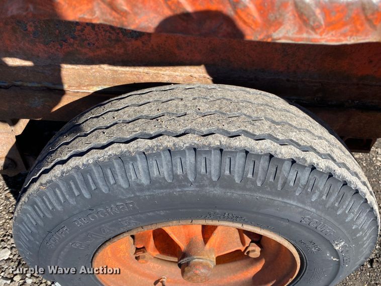 image for item JW9180 Shop built  pole trailer