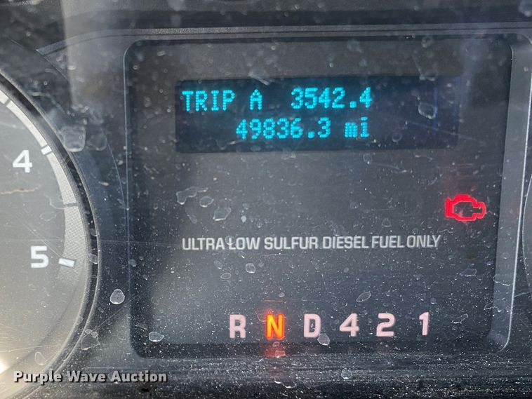 image for item JW9183 2011 Ford F750 Super Duty  flatbed truck