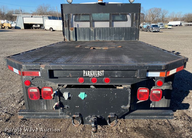 image for item JW9183 2011 Ford F750 Super Duty  flatbed truck