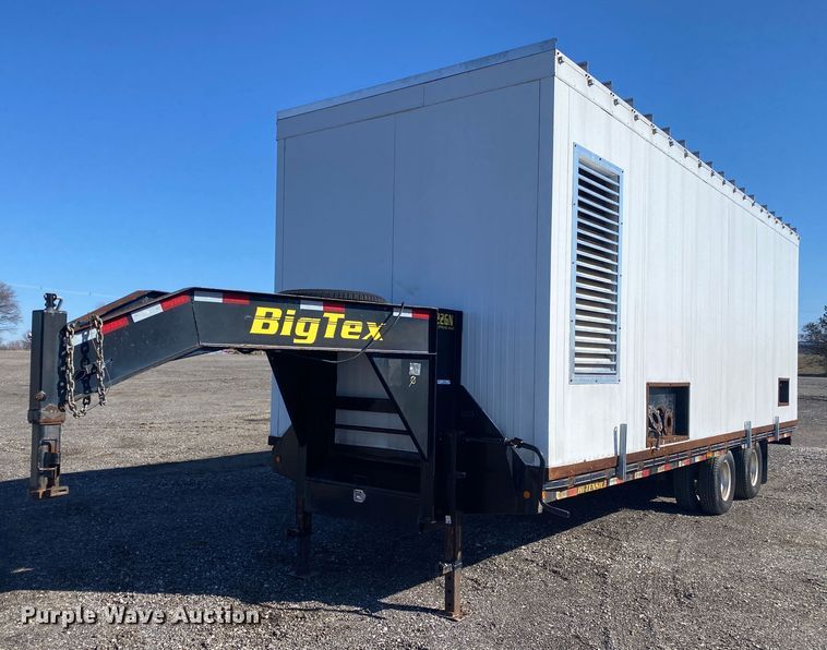 image for item JW9193 2014 Big Tex 22GN-25  equipment trailer