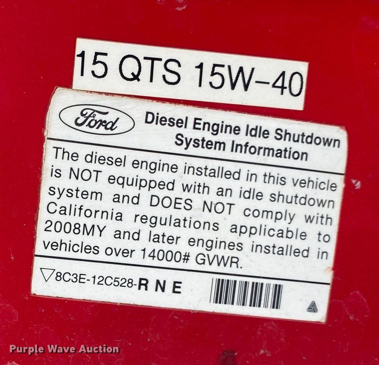 image for item JW9242 2009 Ford F450 Super Duty XLT  ambulance