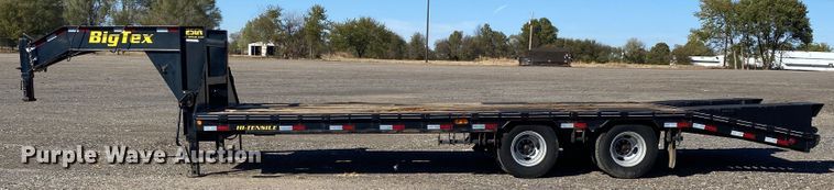 image for item JW9343 2013 Big Tex 25GN  equipment trailer