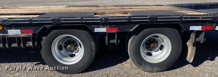 image for item JW9343 2013 Big Tex 25GN  equipment trailer