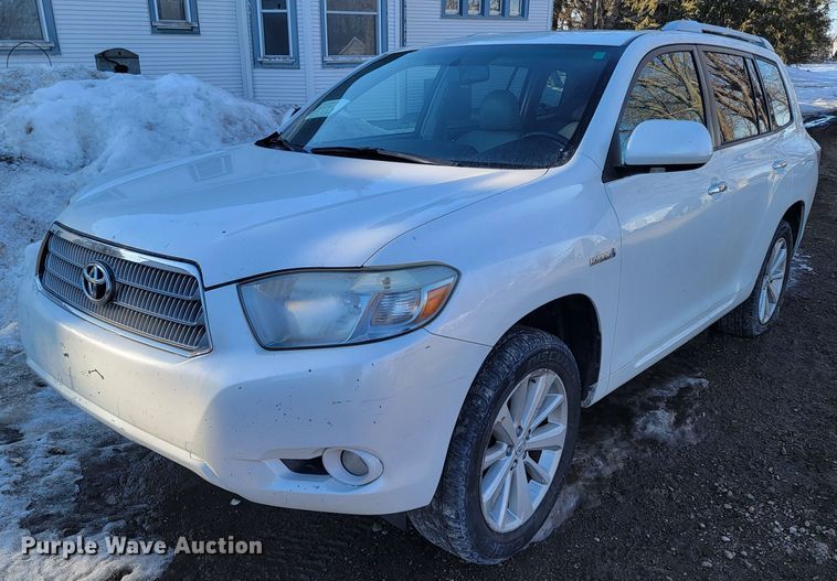 image for item JZ9169 2008 Toyota Highlander Limited  SUV