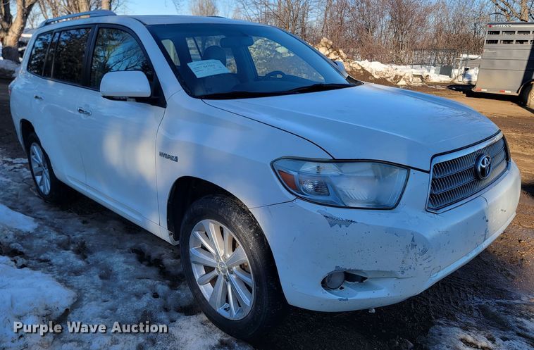 image for item JZ9169 2008 Toyota Highlander Limited  SUV