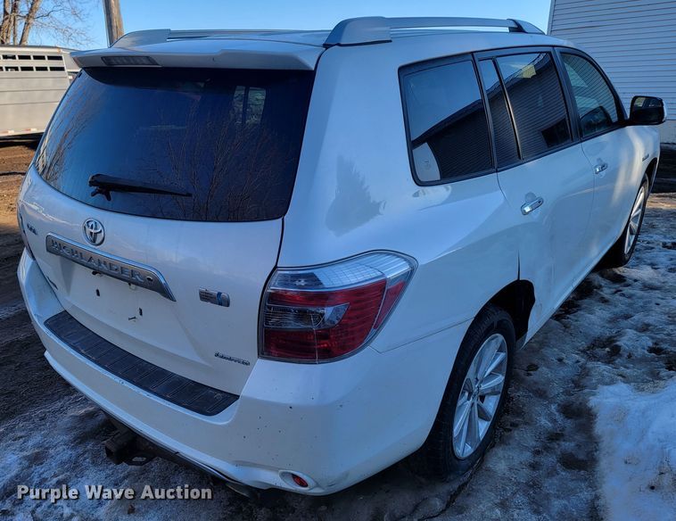 image for item JZ9169 2008 Toyota Highlander Limited  SUV