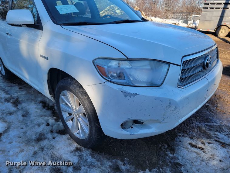 image for item JZ9169 2008 Toyota Highlander Limited  SUV