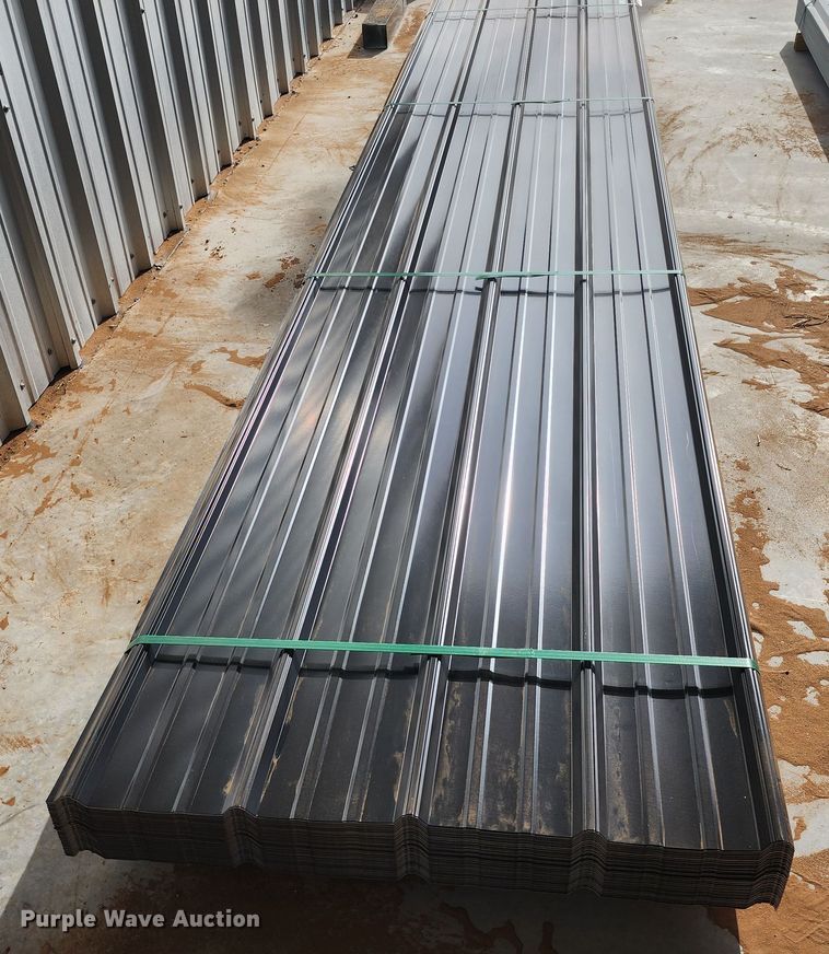 image for item KC9691 (170) sheets of Doerkson Metal Components metal siding/roofing