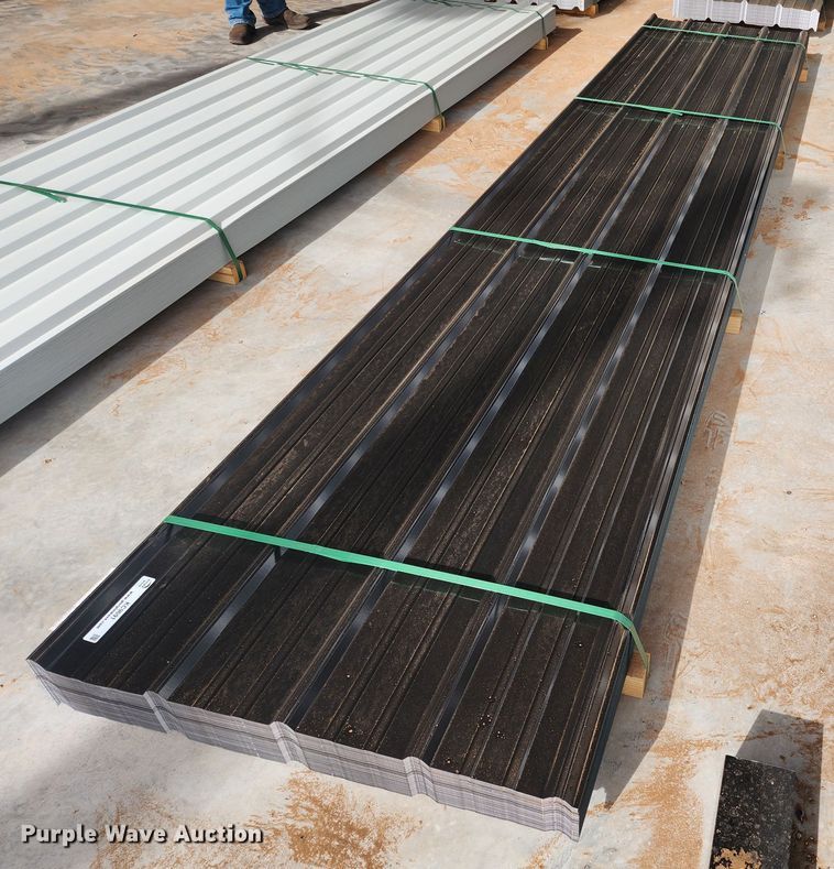 image for item KC9691 (170) sheets of Doerkson Metal Components metal siding/roofing