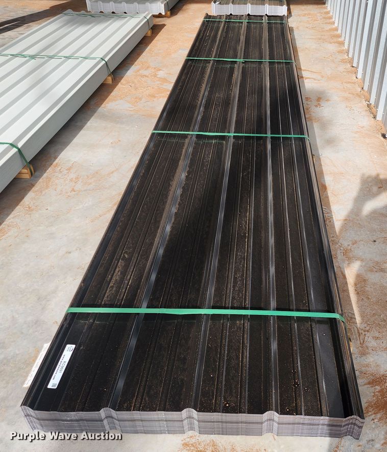 image for item KC9691 (170) sheets of Doerkson Metal Components metal siding/roofing