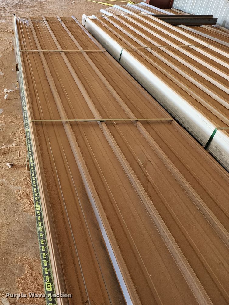 image for item KC9691 (170) sheets of Doerkson Metal Components metal siding/roofing