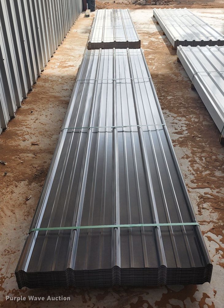 image for item KC9692 (170) sheets of Doerkson Metal Components metal siding/roofing