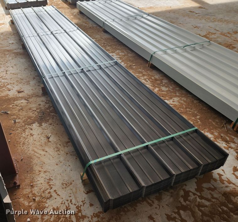 image for item KC9692 (170) sheets of Doerkson Metal Components metal siding/roofing