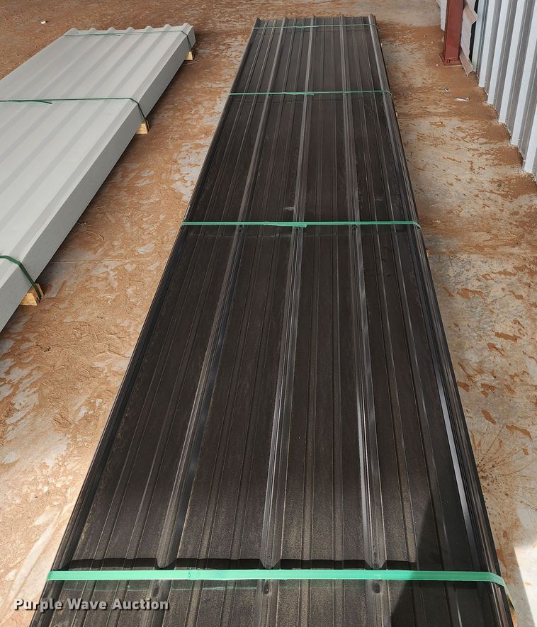 image for item KC9692 (170) sheets of Doerkson Metal Components metal siding/roofing