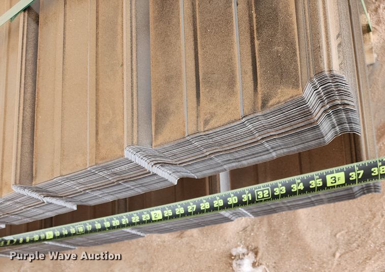image for item KC9692 (170) sheets of Doerkson Metal Components metal siding/roofing