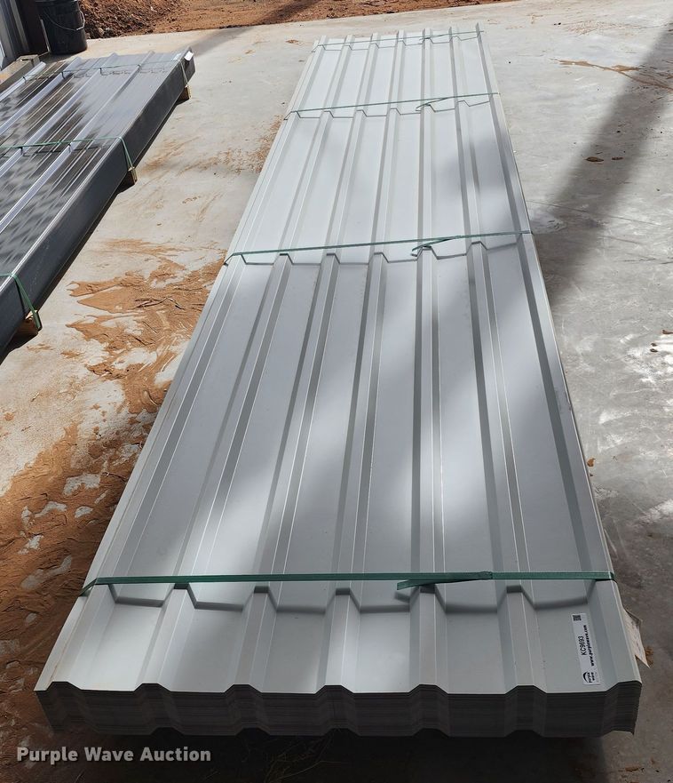 image for item KC9693 (170) sheets of Doerkson Metal Components metal siding/roofing