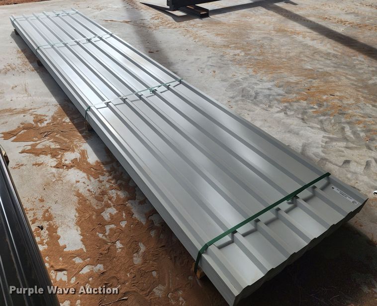image for item KC9693 (170) sheets of Doerkson Metal Components metal siding/roofing