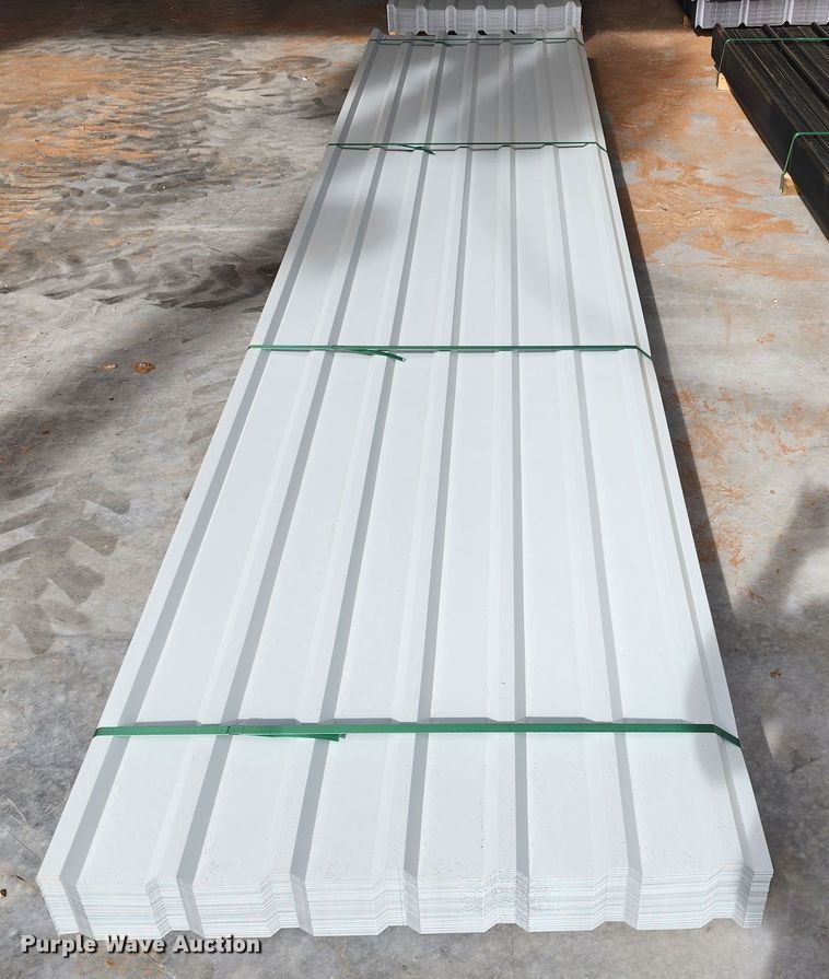 image for item KC9693 (170) sheets of Doerkson Metal Components metal siding/roofing