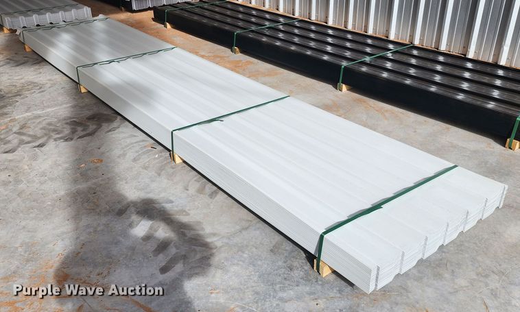 image for item KC9693 (170) sheets of Doerkson Metal Components metal siding/roofing