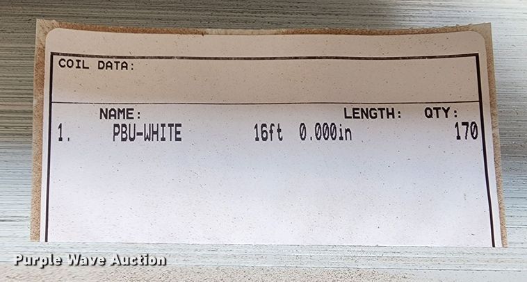 image for item KC9693 (170) sheets of Doerkson Metal Components metal siding/roofing