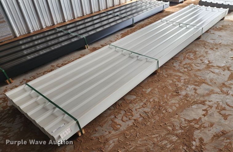 image for item KC9694 (170) sheets of Doerkson Metal Components metal siding/roofing