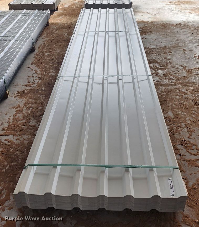 image for item KC9694 (170) sheets of Doerkson Metal Components metal siding/roofing