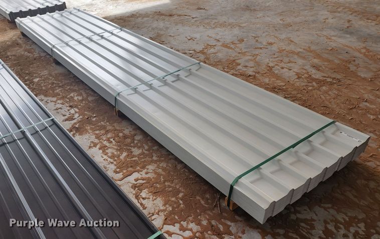 image for item KC9694 (170) sheets of Doerkson Metal Components metal siding/roofing
