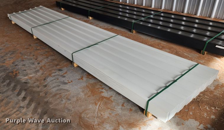 image for item KC9694 (170) sheets of Doerkson Metal Components metal siding/roofing