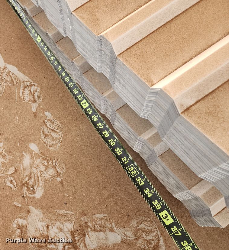 image for item KC9694 (170) sheets of Doerkson Metal Components metal siding/roofing