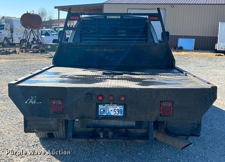 image for item KR9614 2007 Dodge Ram 3500  Quad Cab flatbed pickup truck