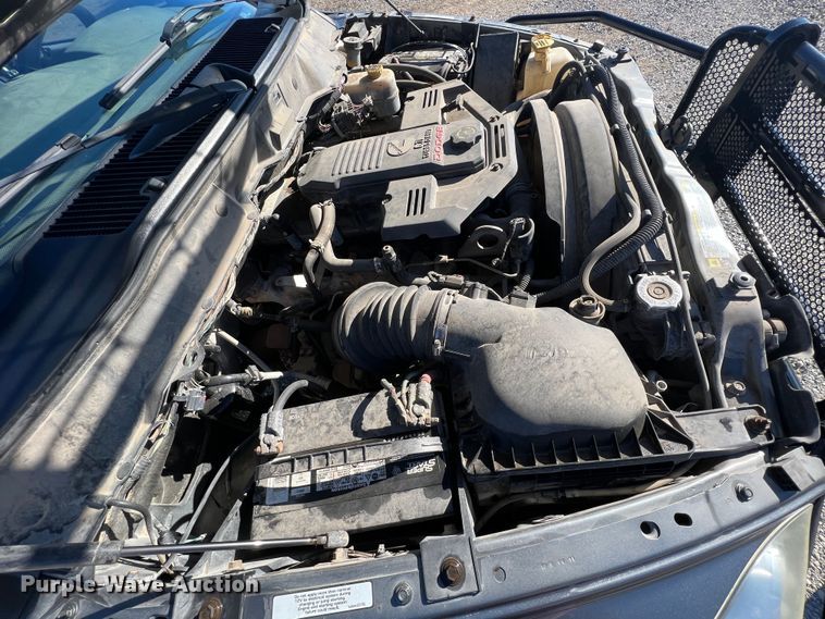 image for item KR9614 2007 Dodge Ram 3500  Quad Cab flatbed pickup truck