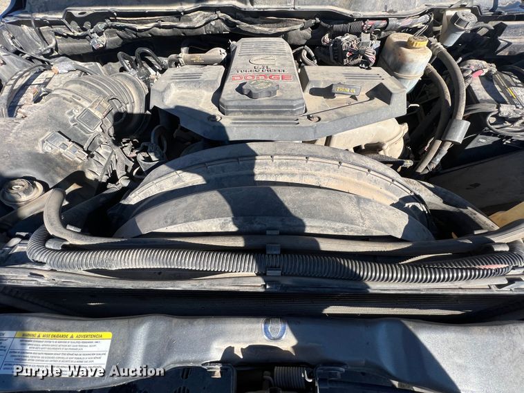 image for item KR9614 2007 Dodge Ram 3500  Quad Cab flatbed pickup truck