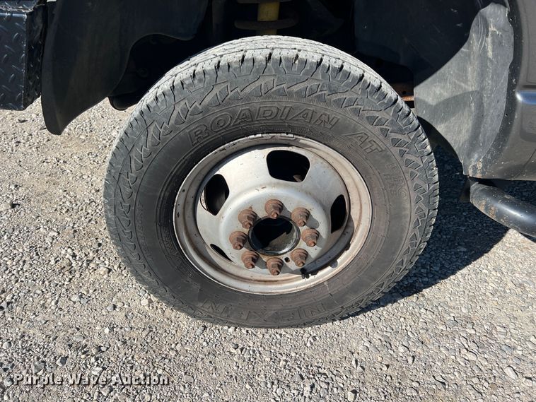 image for item KR9614 2007 Dodge Ram 3500  Quad Cab flatbed pickup truck