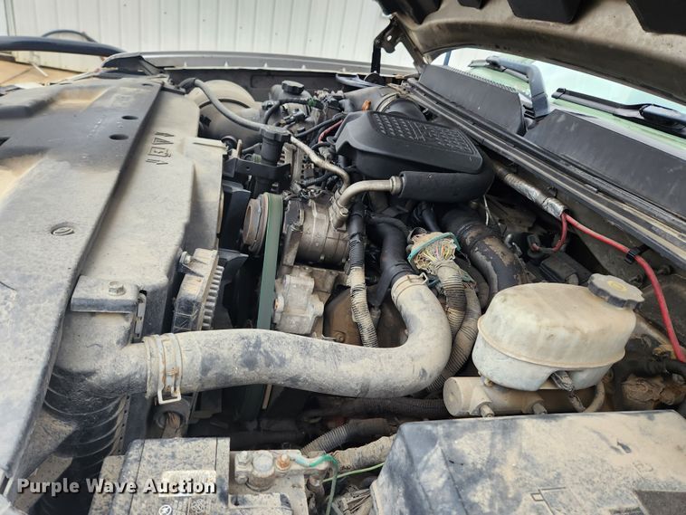 image for item KT9366 2008 GMC Sierra 2500HD  Crew Cab flatbed pickup truck