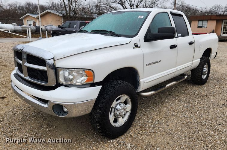 image for item KT9367 2003 Dodge Ram 2500  Quad Cab pickup truck