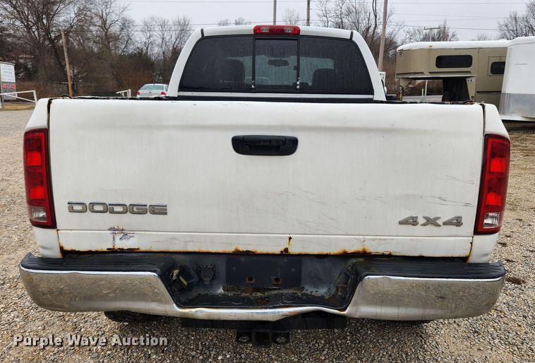 image for item KT9367 2003 Dodge Ram 2500  Quad Cab pickup truck