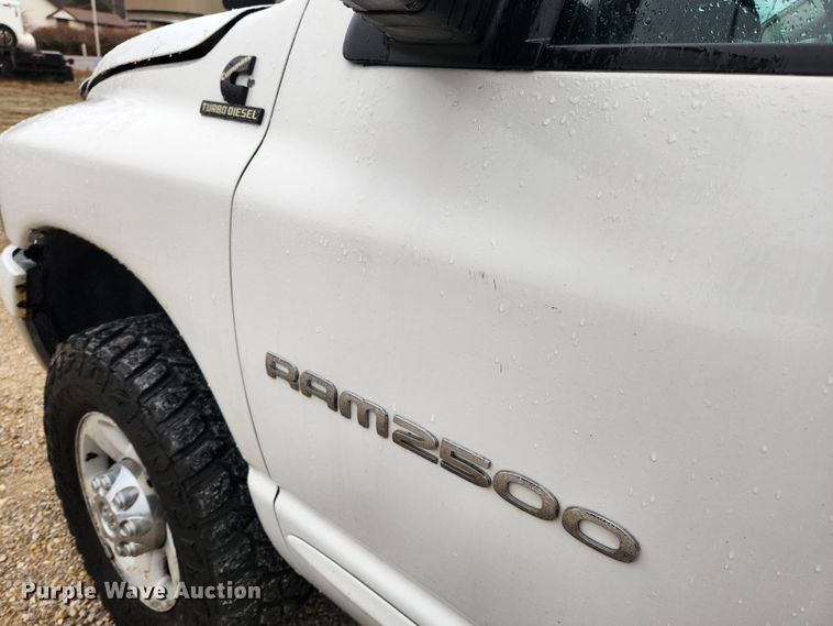 image for item KT9367 2003 Dodge Ram 2500  Quad Cab pickup truck