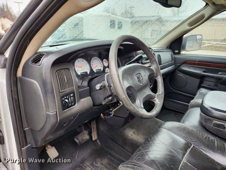 image for item KT9367 2003 Dodge Ram 2500  Quad Cab pickup truck