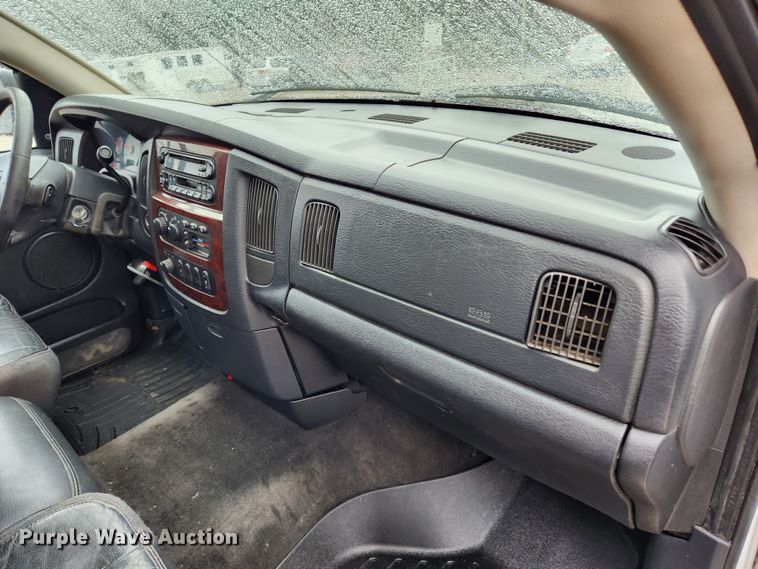 image for item KT9367 2003 Dodge Ram 2500  Quad Cab pickup truck