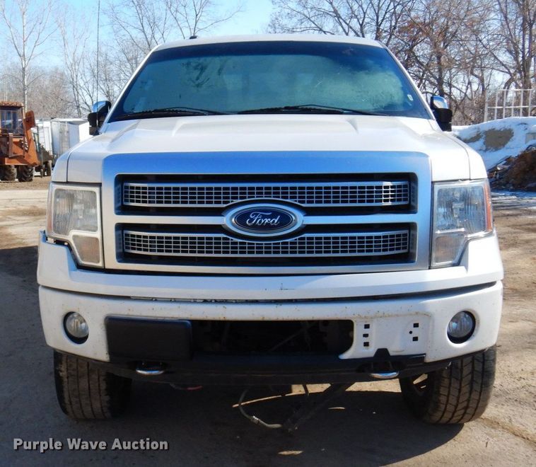 image for item KU9745 2012 Ford F150 Platinum  SuperCrew pickup truck