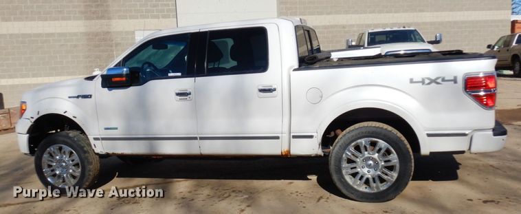 image for item KU9745 2012 Ford F150 Platinum  SuperCrew pickup truck