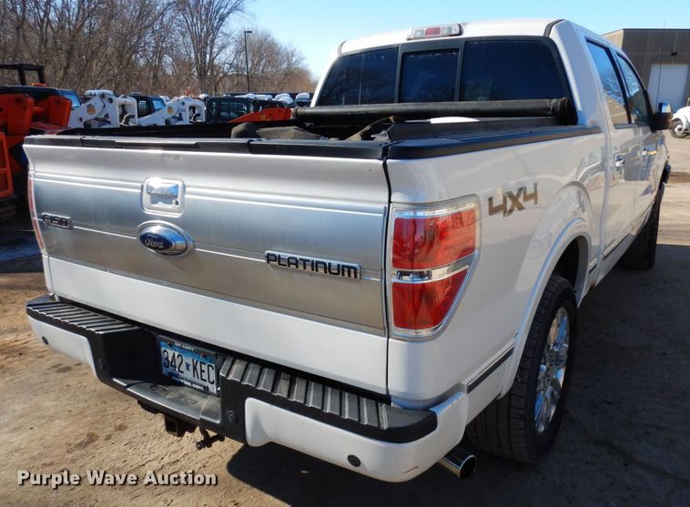 image for item KU9745 2012 Ford F150 Platinum  SuperCrew pickup truck