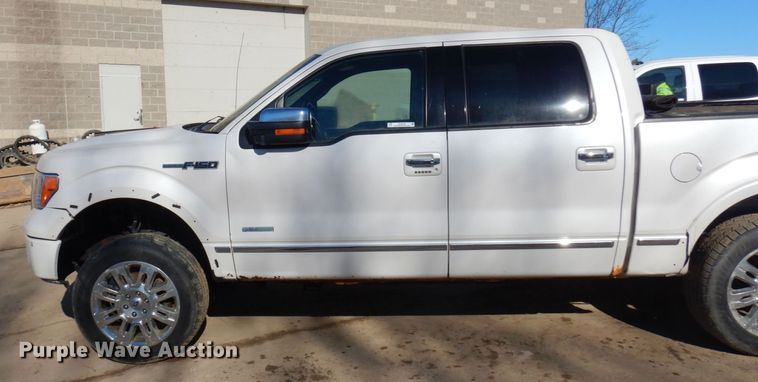 image for item KU9745 2012 Ford F150 Platinum  SuperCrew pickup truck