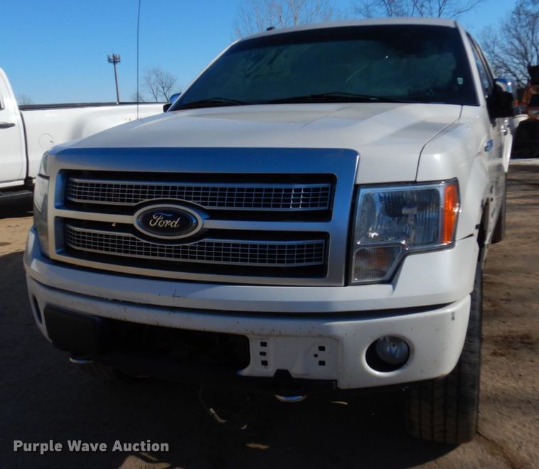 image for item KU9745 2012 Ford F150 Platinum  SuperCrew pickup truck