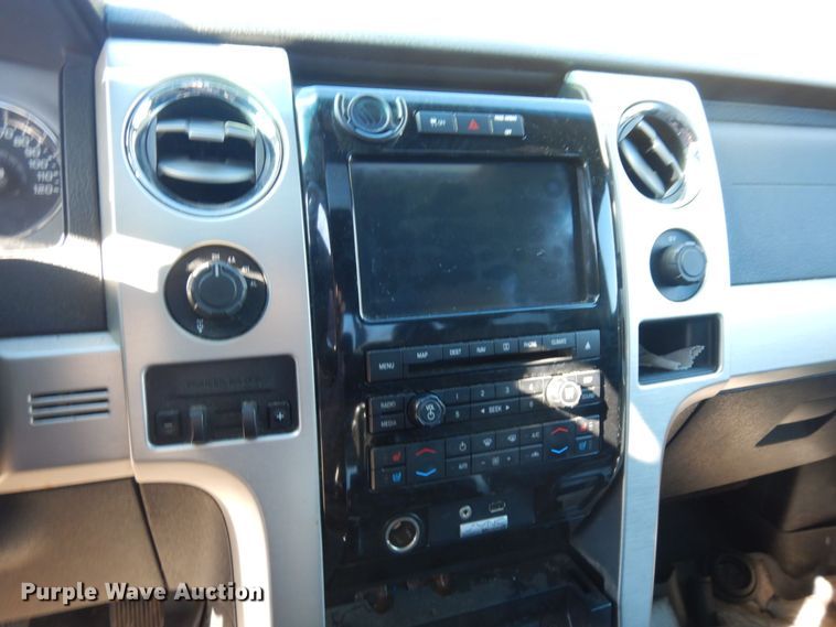 image for item KU9745 2012 Ford F150 Platinum  SuperCrew pickup truck