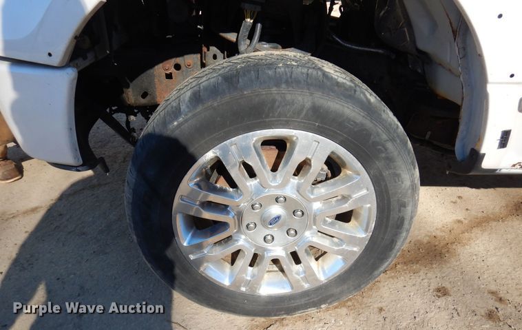 image for item KU9745 2012 Ford F150 Platinum  SuperCrew pickup truck