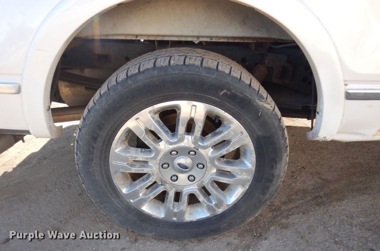 image for item KU9745 2012 Ford F150 Platinum  SuperCrew pickup truck